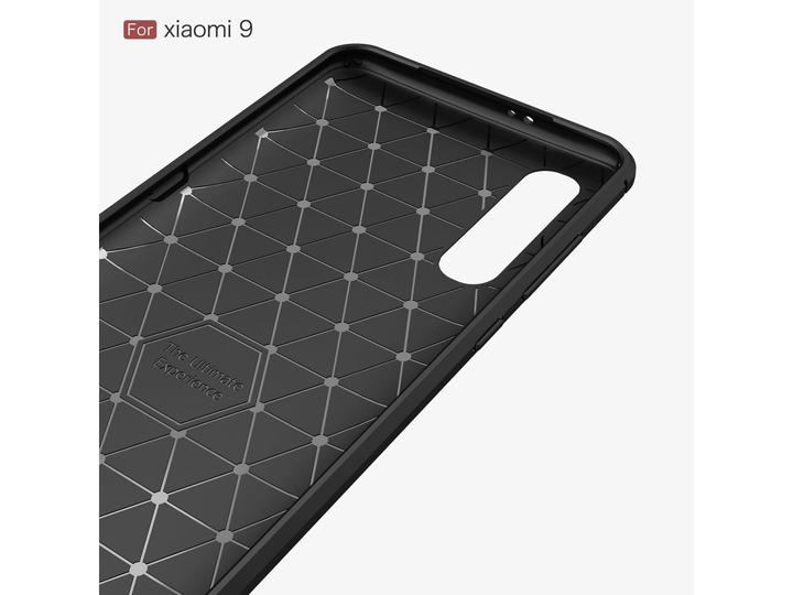 Produktbild Screenguard Xiaomi Mi 9 Hülle Carbon Brushed Soft TPU (Xiaomi Mi 9)