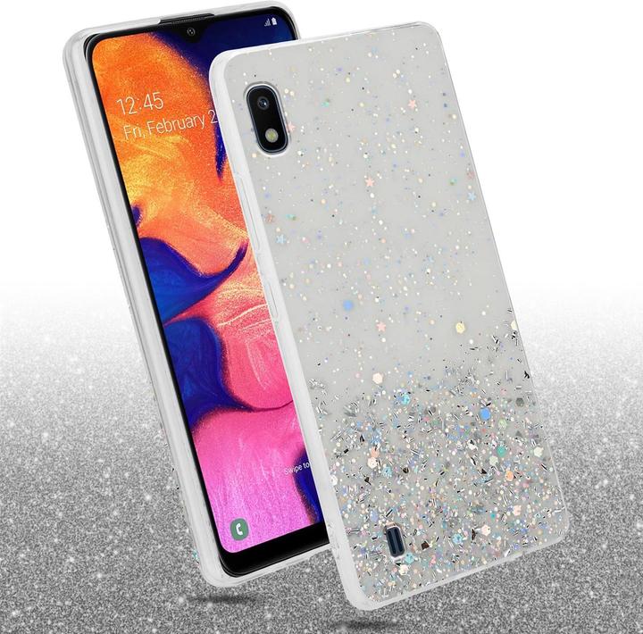 Image du produit Cadorabo Couverture TPU paillettes scintillantes (HTC One M10, Samsung Galaxy A10)