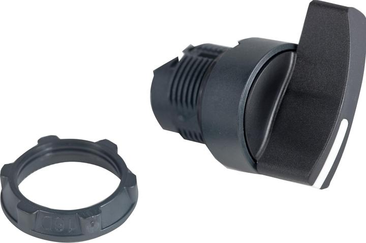 Image du produit Schneider Electric Commutateur rotatif 22mm ZB5AJ2 noir 2 Pos