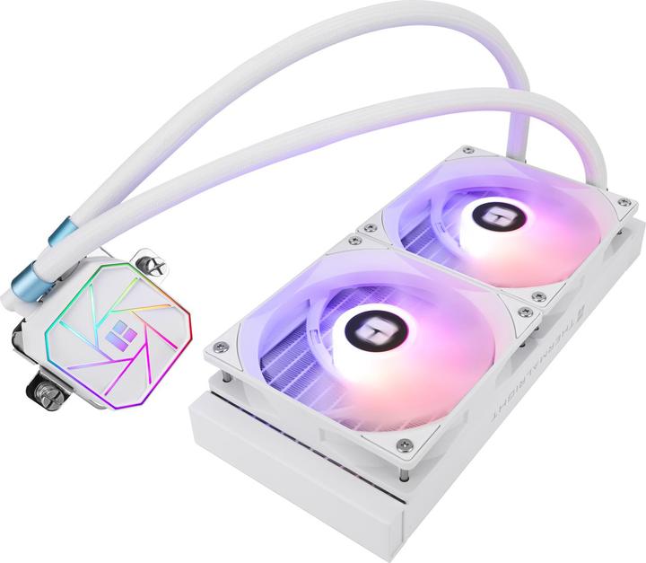 Image du produit Thermalright AQUA ELITE 240 WHITE ARGB V3 système de refroidissement pour ordinateur Processeur Kit de