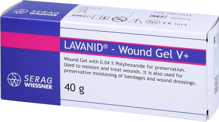 Actual product image Lavanid Wound Gel V+ higher viscosity, 40 g GEL (Gel)