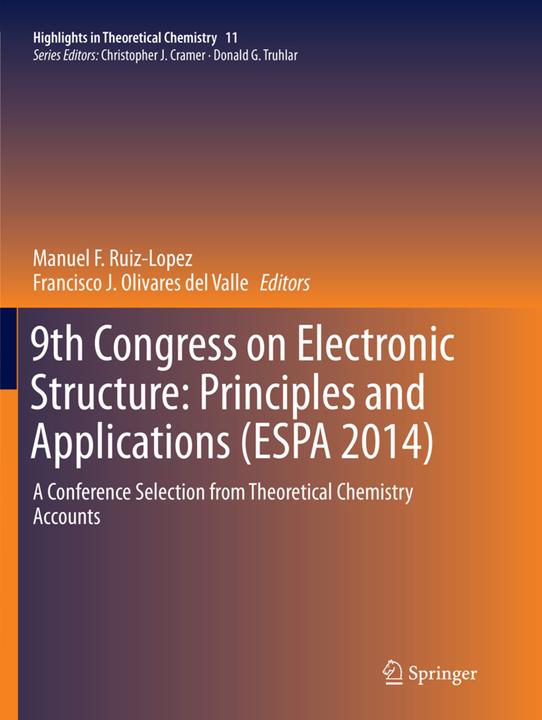 Actual product image 9th Congress on Electronic Structure: Principles and Applications (ESPA 2014) (Manuel F. Ruiz-Lopez, Francisco J. Olivares del Valle, 2018)