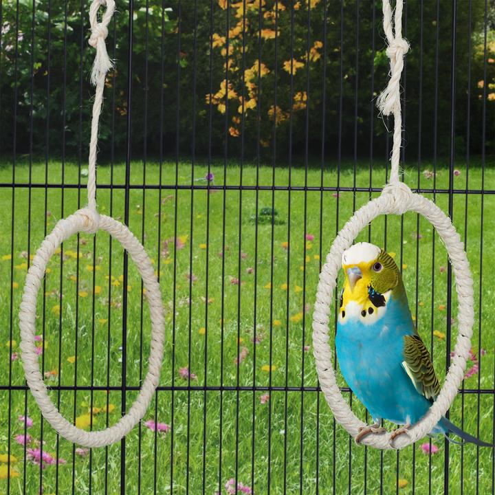 Actual product image Relaxdays 2x bird swing