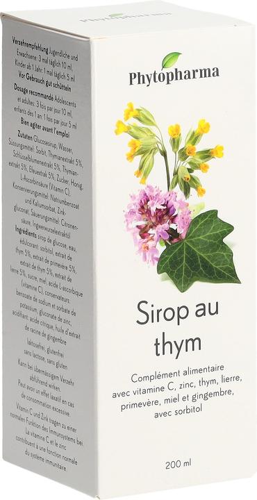 Phytopharma Thymian Sirup (1 Stück, Sirup, 403 g)