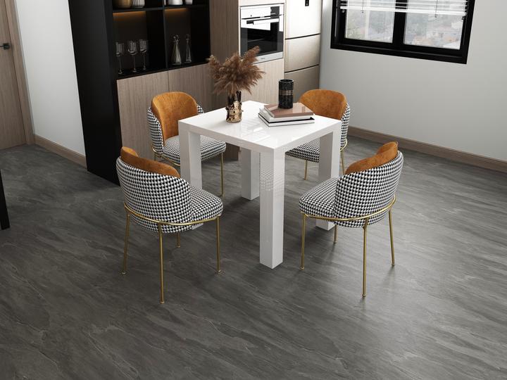 Produktbild SalesFever Esstisch hochglanz weiss (80 x 80 x 76 cm)