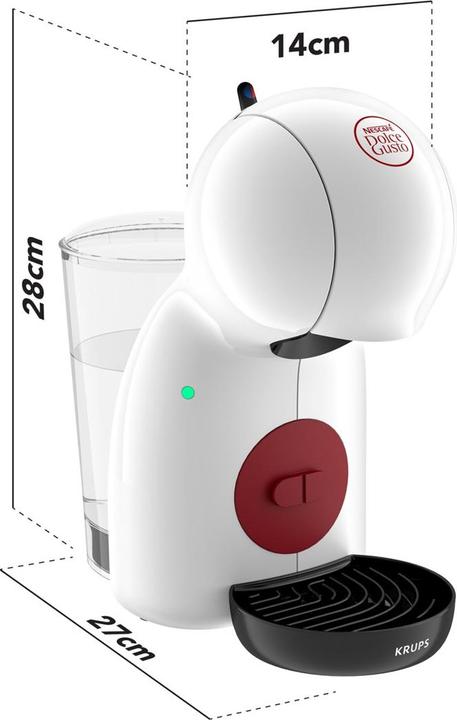 Image du produit Krups NESCAF Dolce Gusto Piccolo XS KP1A31 (NESCAFÉ Dolce Gusto, Prise UE)