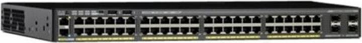 Productafbeelding Cisco 2960X-48LPS-L: 48-poorts LAN-basis SW (48 Havens)