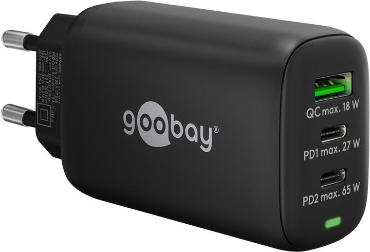 Image du produit Goobay Chargeur rapide multiports (65 W)