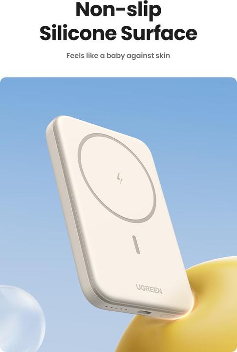 Actual product image Ugreen Mini Powerbank Wireless with MagSafe (10000 mAh, 20 W, 37 Wh)
