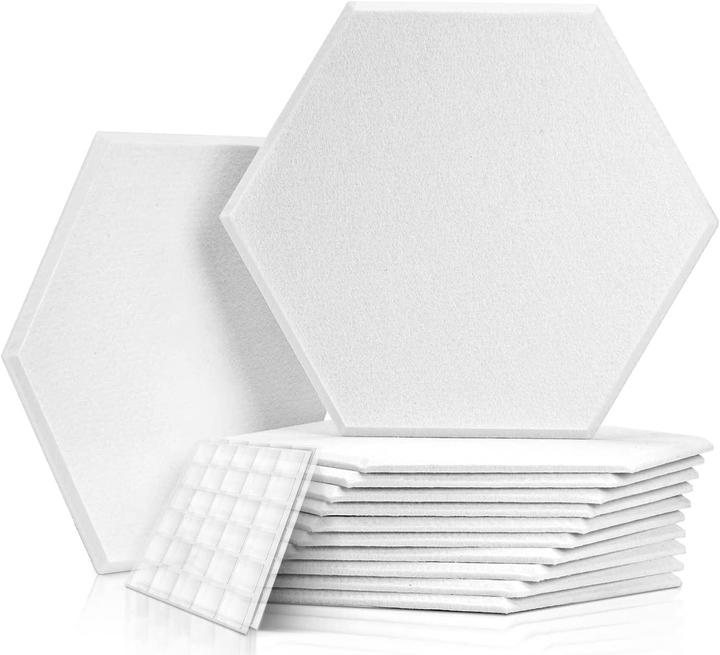 Kuchoow Panneaux acoustiques Hexagon (12 pcs)