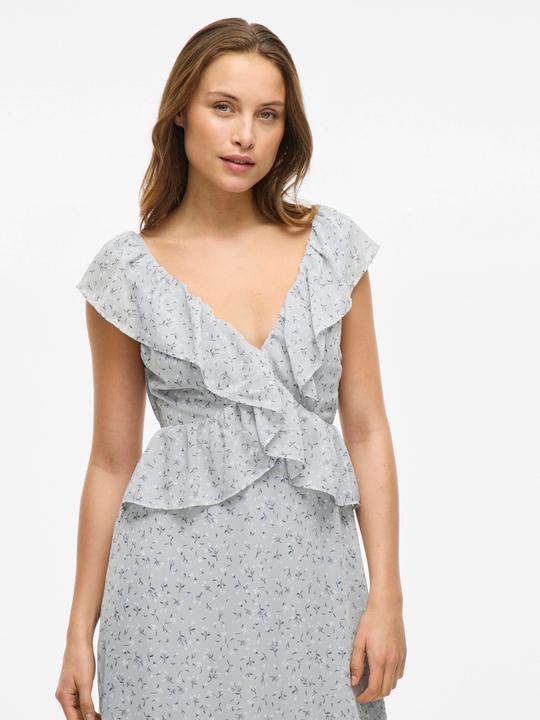 Actual product image Vila Ärmelloses Rüschen Maxikleid (42)