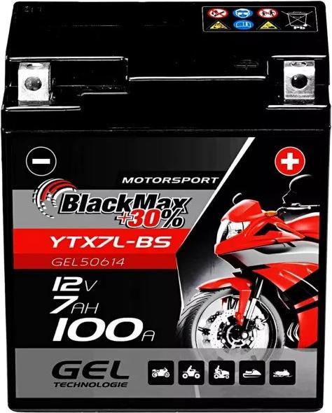 Immagine prodotto BlackMax YTX7L-BS (12 V, 7 Ah, 100 A)