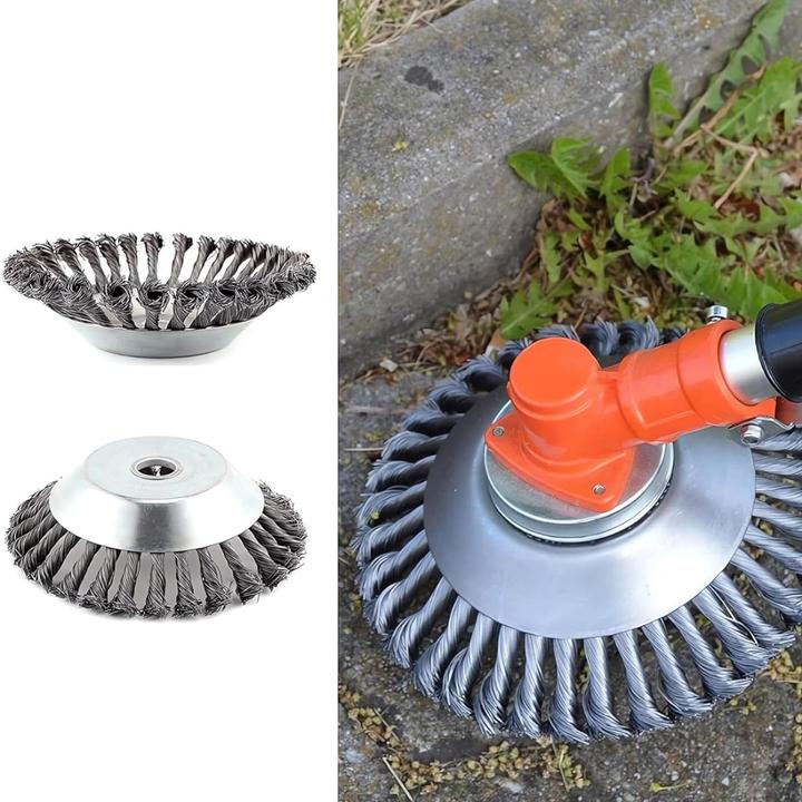Produktbild Ladami Unkrautbürste für Freischneider (Rasentrimmer, Gartenmaschinen Aufsatz)