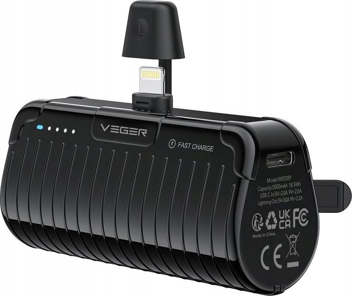 Produktbild Veger Plugon-L Pro (5000 mAh, 20 W, 18.50 Wh)