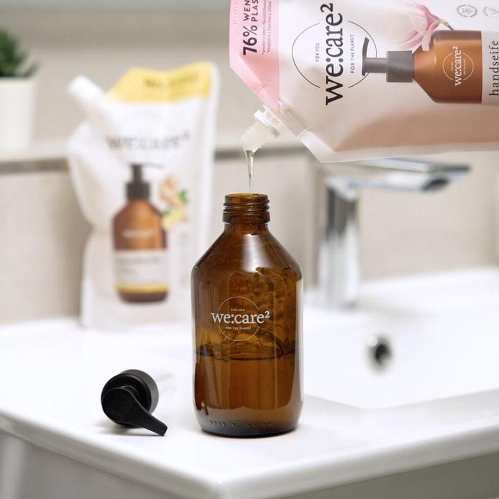 Actual product image we:care2 Refill bag (Liquid soap, refill, 500 ml)