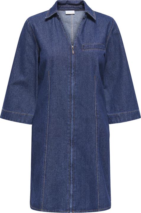 JdY Jdysally Zip Stitch 3/4 Dress Dnm