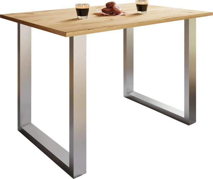 Ebuy24 Dining table XonaU decor (140 x 80 x 76 cm)