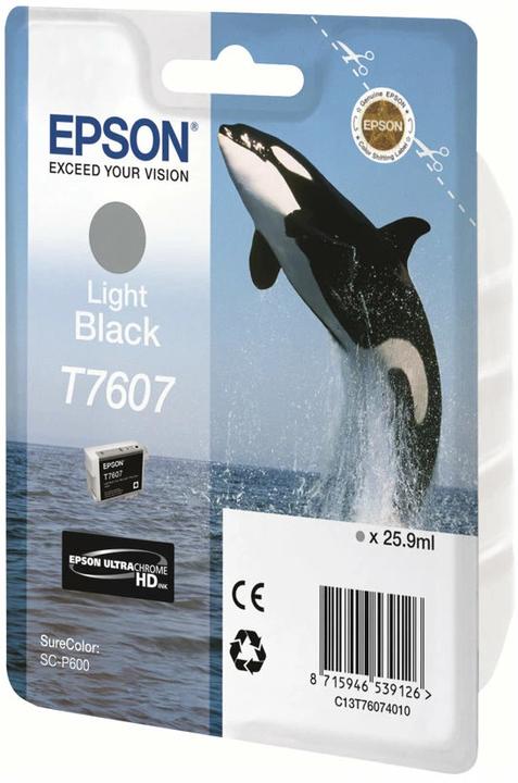Produktbild Epson T7607, Ultra Chrome HD (LBK)