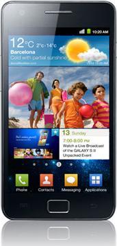 Samsung I9100 Galaxy S II - 16 GB - Black (16 GB, 4.27", 8 Mpx, 3G)
