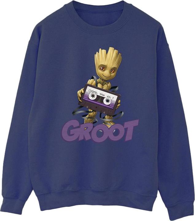 Guardians of the Galaxy Groot Casette Sweatshirt (XXL)