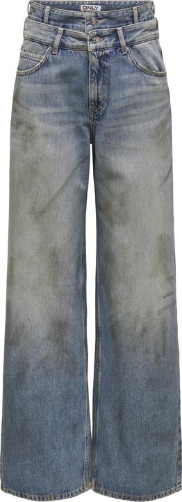Actual product image Only ONLESME-HOPE Super-High Waist Weiter Beinschnitt Jeans Jeans mit weitem Bein (W28/L32)