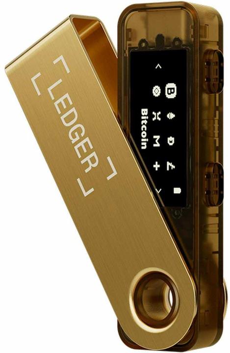 Ledger Nano S Plus - Gold (Ethereum Classic, Bitcoin, Dash, Dogecoin, Litecoin, Others)