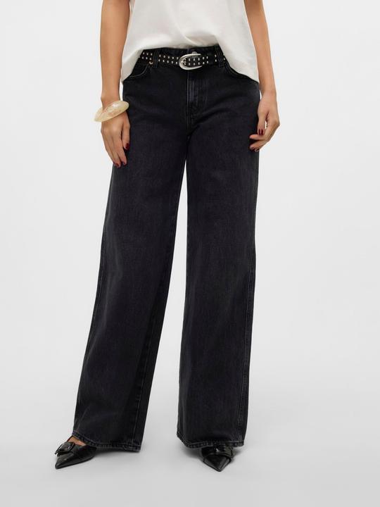 Actual product image Vero Moda VMREMY Weiter Beinschnitt Jeans Weit geschnitten (W28/L32)