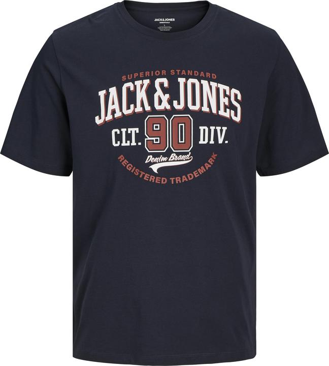 Jack & Jones Jjelogo Tee Ss O-Neck 2 Col Aw24 S Pls (6XL)