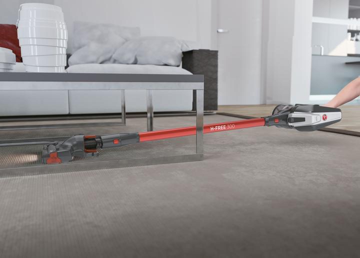 Actual product image Hoover H-FREE 300 HF322AFP 011 cordless Grey, Titanium Bagless