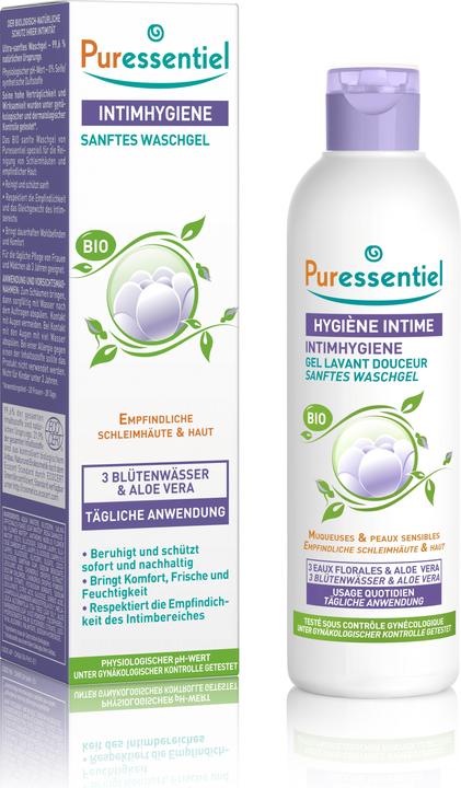 Puressentiel sanftes Waschgel Bio für die Intim-Hygiene (250 ml, Intimgel)