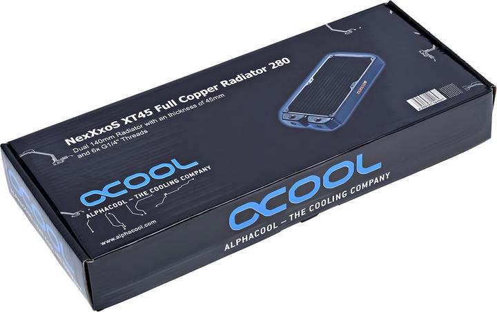 Produktbild Alphacool XT45 Full Copper 280mm (140 mm)
