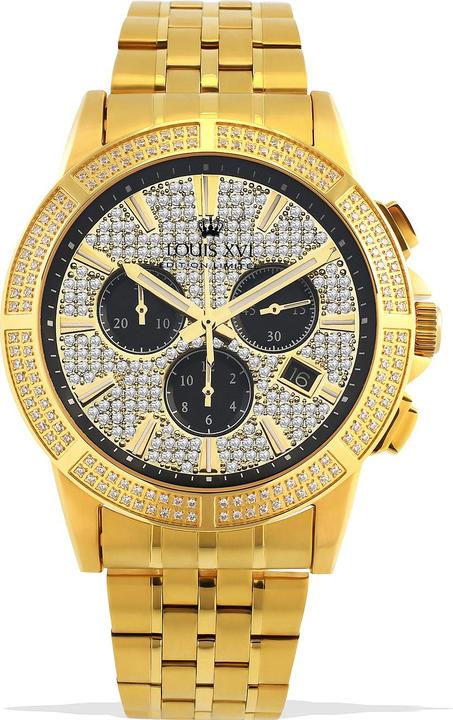 Louis XVI Majesté Iced Out (Chronograph, 43 mm)