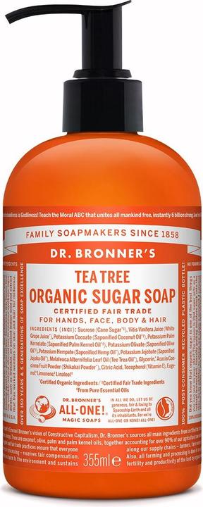 Dr. Bronner's Sugar Soap (Flüssigseife, 355 ml)