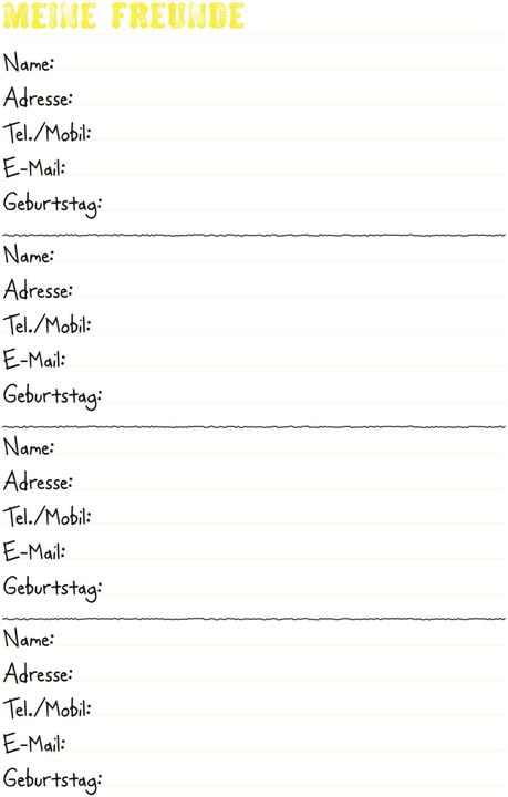 Nährwerte und Zutaten Gregs Tagebuch-Mein Schulplaner 2025/26 (Deutsch)