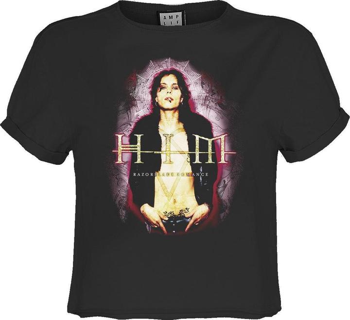 Amplified Razorblade Romance Kurzes Top