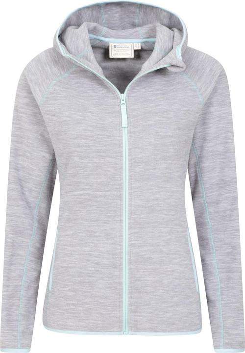 Immagine prodotto Mountain Warehouse Donna/Ladies Lleyn II Melange Felpa con cappuccio a zip intera (38)
