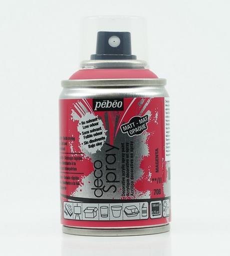 Actual product image Pebeo Decospray Matt acrylic paint (Magenta, 100 ml)