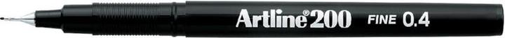 Actual product image Artline Fibre pen 200 (Black, 1 x)