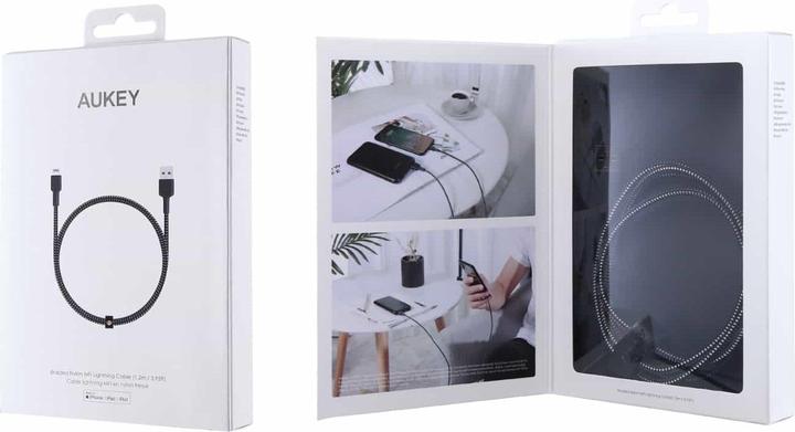 Produktbild Aukey USB-A - Lightning (1.20 m, USB 3.0, USB 2.0)