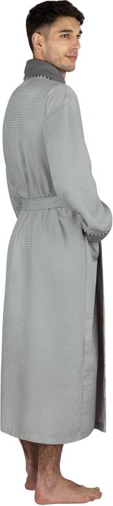 Produktbild Normani Herren Bademantel Waffelpique Moyo (4XL, 5XL)