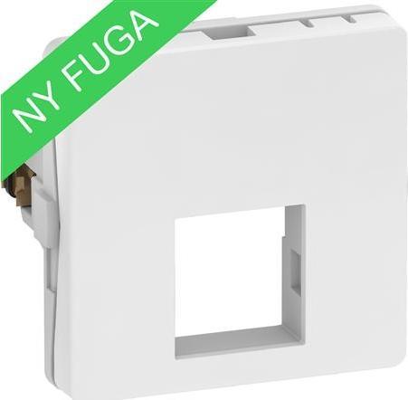 Produktbild LK Dataudtag FUGA T1 - 1 modul indsats, for 1 stk. Systimax konnektor, leveres uden kon