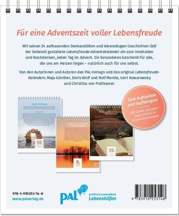 Produktbild Der Lebensfreude-Adventskalender 2024