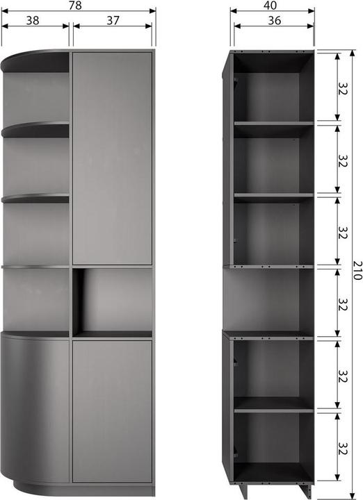 Produktbild Woood Finca (210 x 78 x 40 cm)