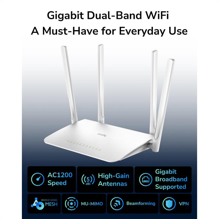 Actual product image Cudy WR1300