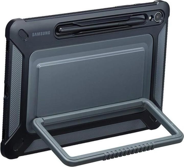 Actual product image Samsung EF-RX710CBE Protective Stand Cover for Galaxy Tab S9 Black (Damaged Package) (Galaxy Tab S9)