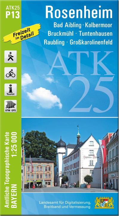 Produktbild Amtl.Topogr.Kart.Bayern.P13 Rosenheim