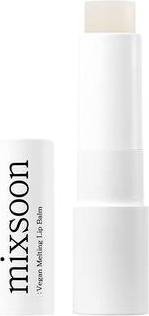 Actual product image Mixsoon Vegan Melting Lip Balm Clear Glossy Moisturizing Plant-Based Ingredients (Balm, 4.10 ml)