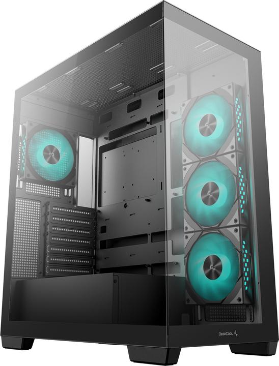 Image du produit Deepcool CG580 4F (schwarz, Tempered Glass x 2) (mATX, ITX, ATX)