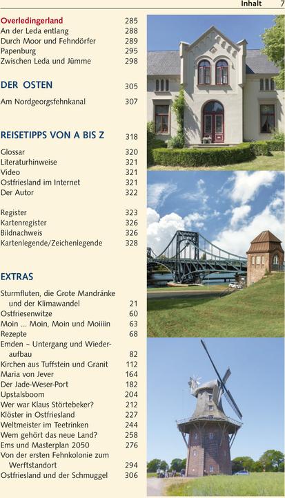 Image du produit Guide de voyage de la Frise orientale (Allemand, Enno Wiese, 2024)