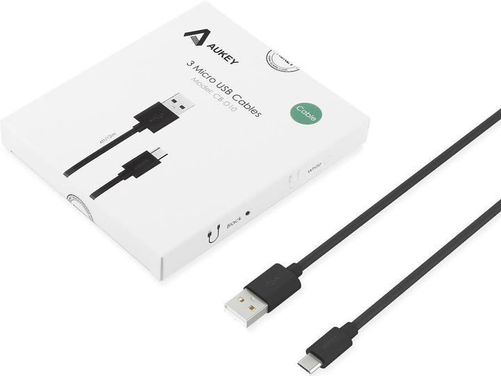 Produktbild Aukey USB 3er Pack (1.20 m, USB 2.0)